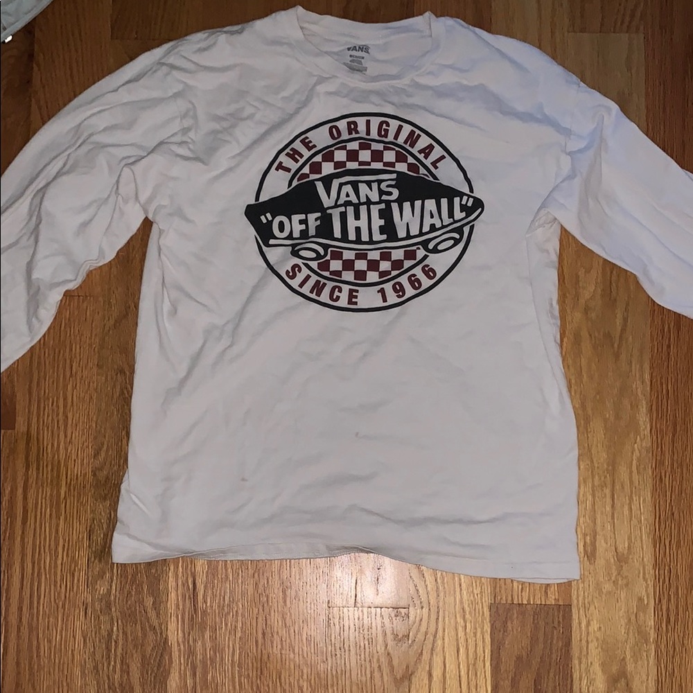 Long sleeve Vans shirt